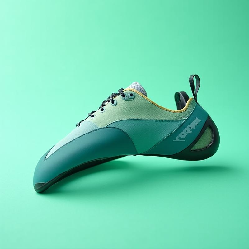 Diagram van female fit anatomy klimschoen